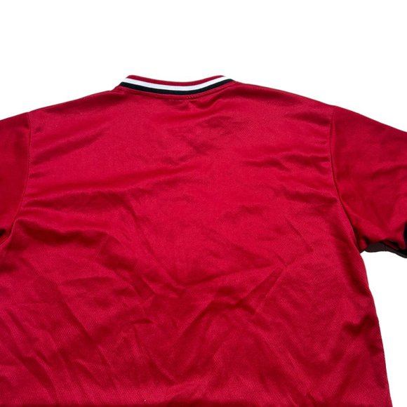 West Coast Vancouver Canada Hockey Jersey Adult Medium Red Short Sleeve - Picture 4 of 9